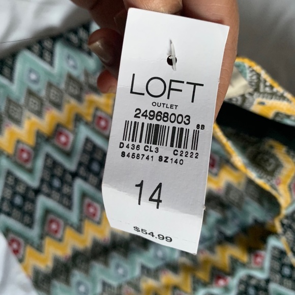 Aztec Print Skirt - Picture 6 of 6